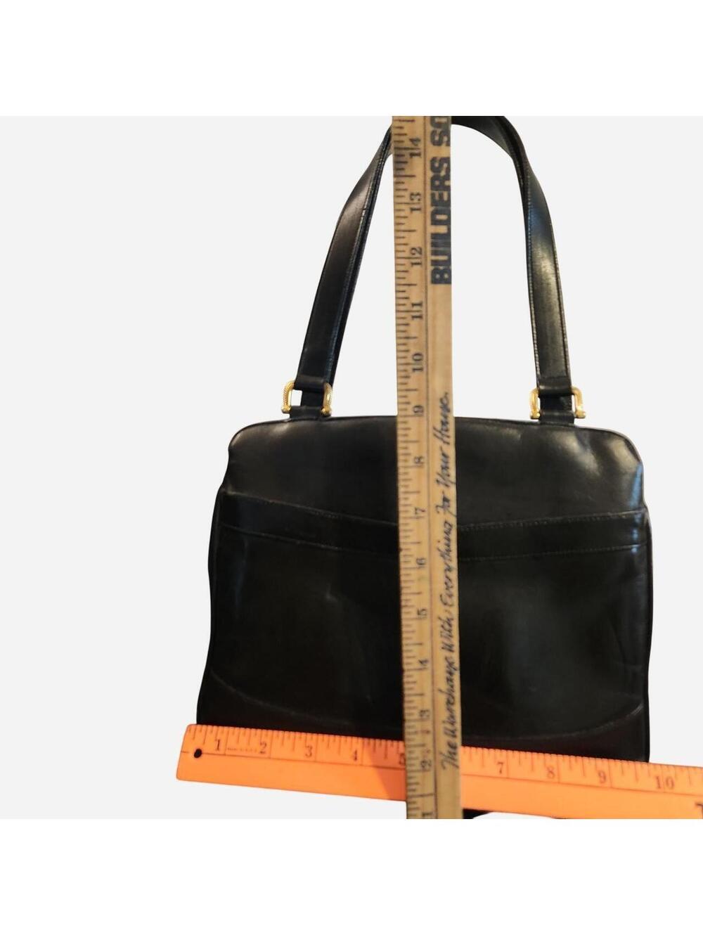 Vintage Lou Taylor Purse Pop Up Swivel Mirror ITALY 60s 70s Retro  leather bag